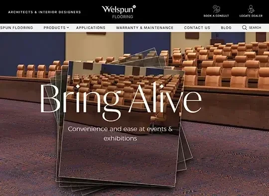 Welspun Flooring project